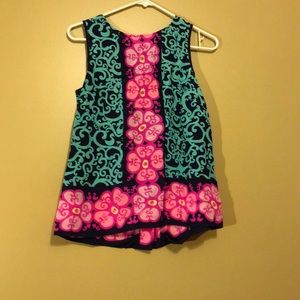 Lilly Pulitzer XS sleeveless blouse